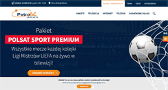 Desktop Screenshot of petrotel.pl